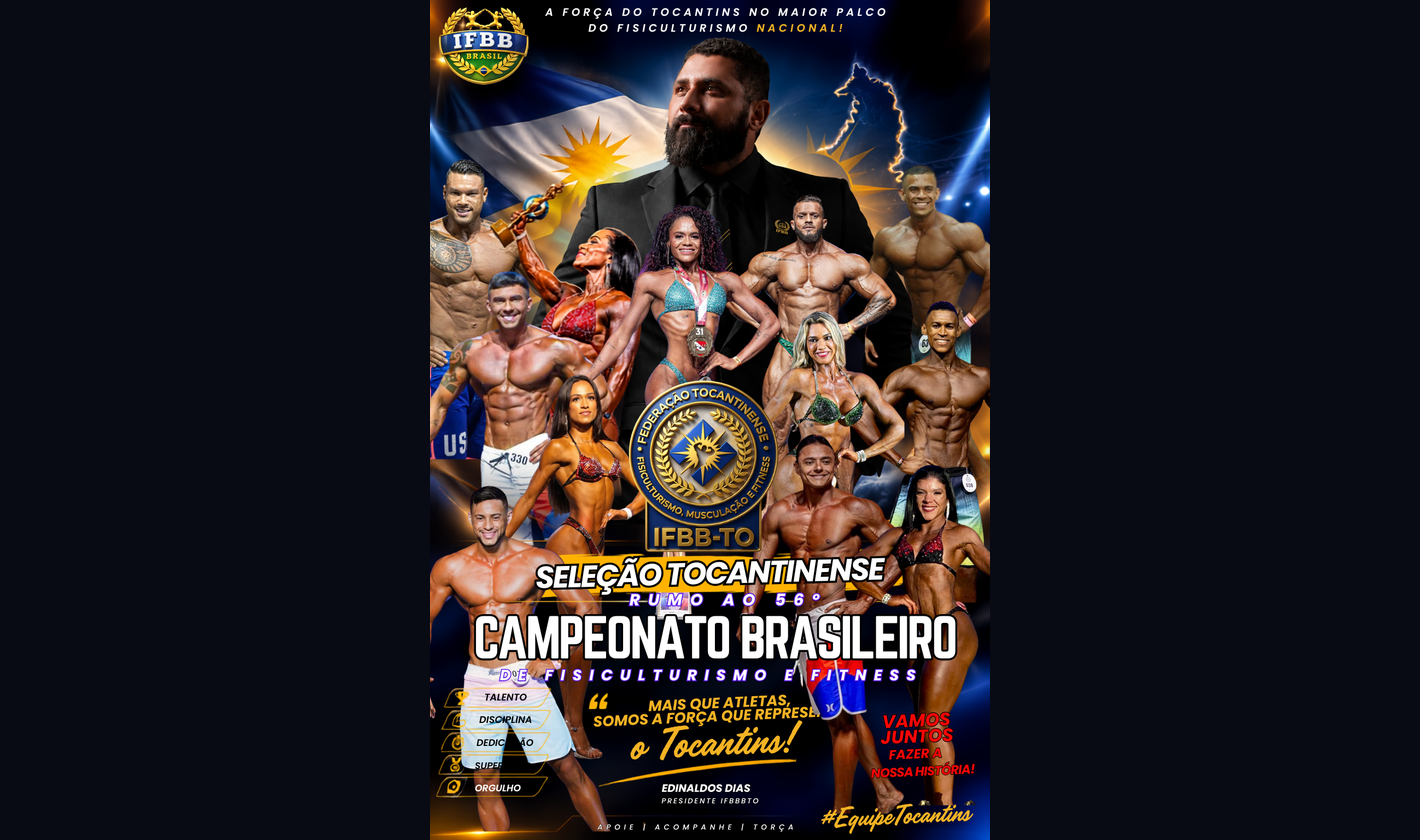 Atletas tocantinenses rumo ao 56º Campeonato brasileiro